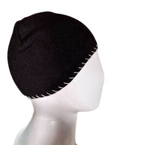 Contrast  Stitch  Beanie